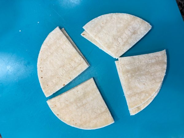 Air fryer tortilla chips recipe