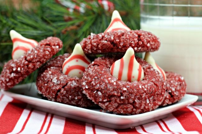 Holiday Thumbprint Christmas Cookies